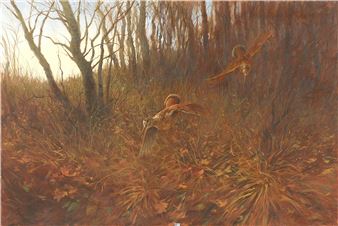 Bécasses en sous-bois - Richárd Kiss