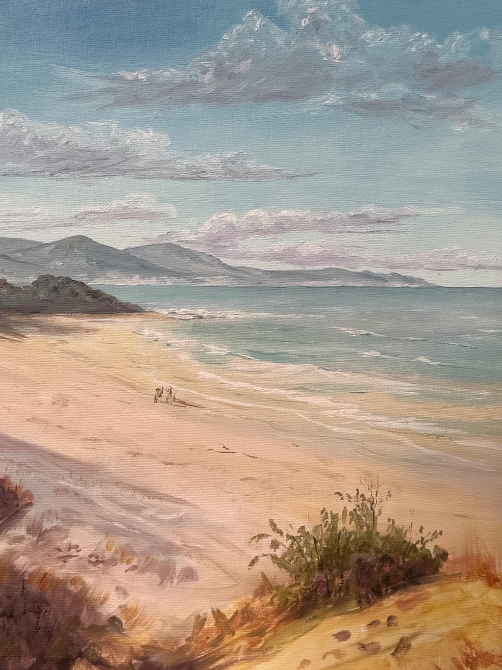 R. Smith | CIRCULAR BEACH - SIGNED LOWER RIGHT | MutualArt