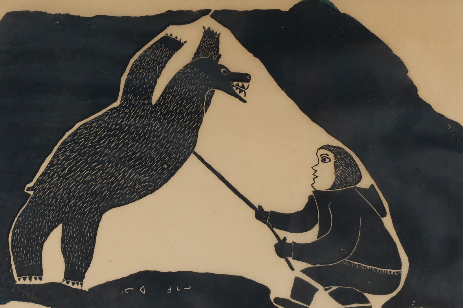 Leah Qumaluk | Stonecut Print (1962) | MutualArt