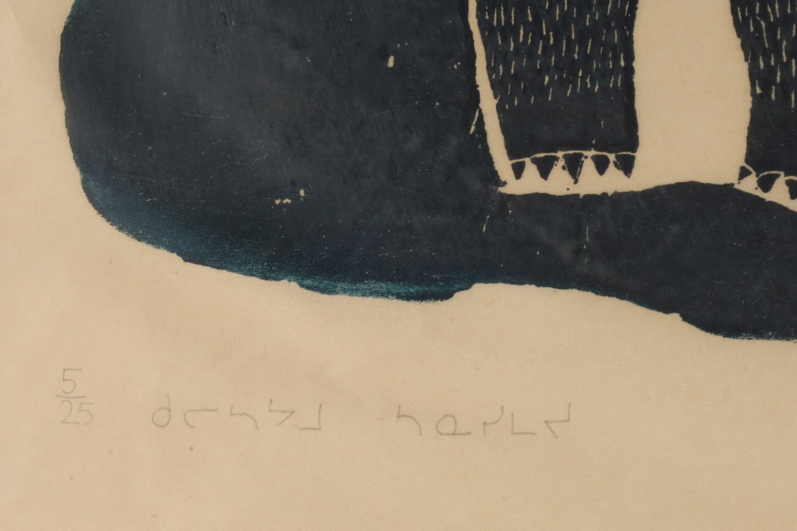 Leah Qumaluk | Stonecut Print (1962) | MutualArt
