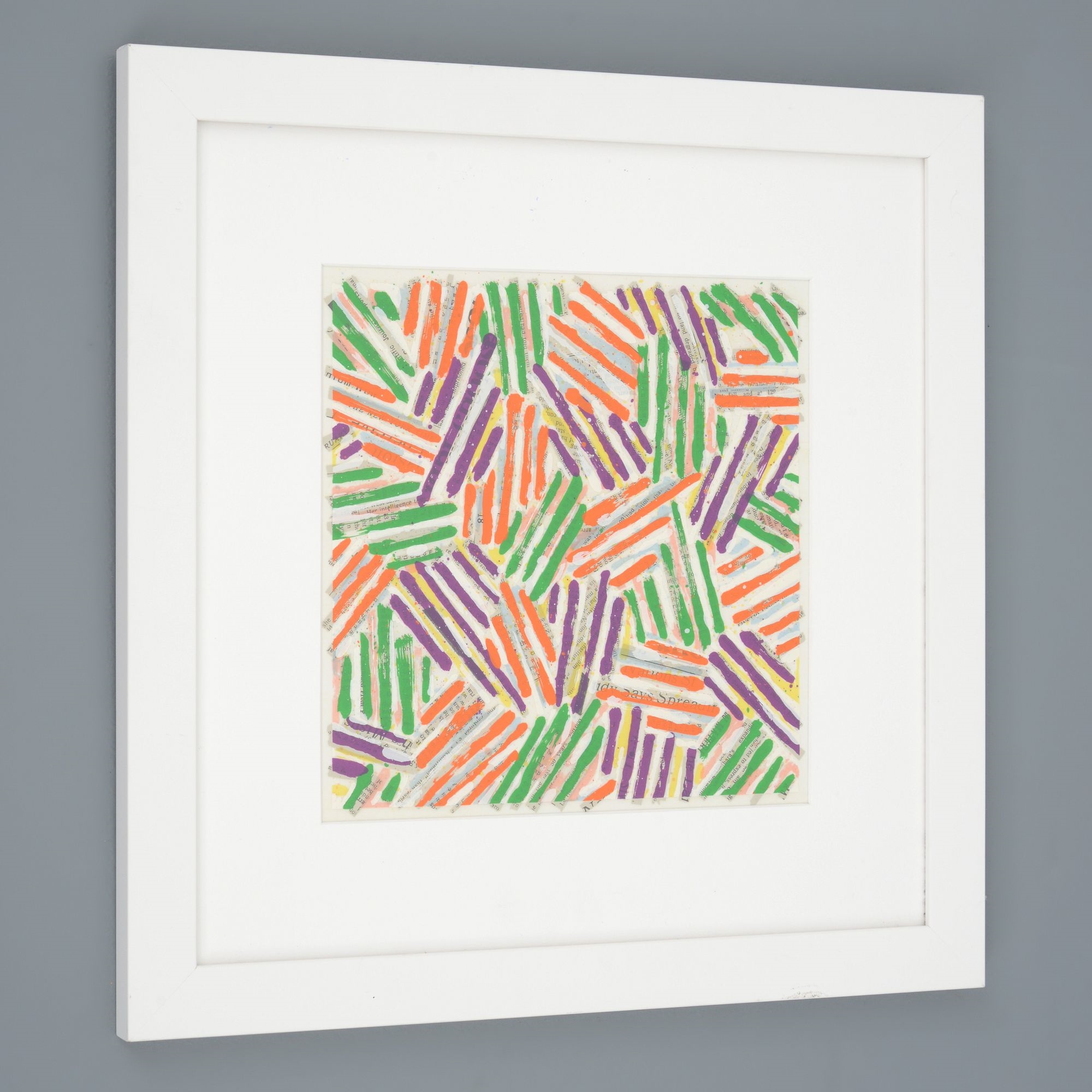 Artwork by Jasper Johns, Jasper Johns CATALOGUE COVER EDITION Screenprint, Made of screenprint