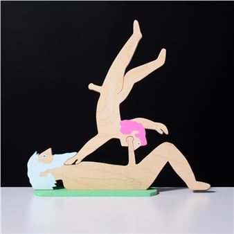 William Accorsi Erotic Puzzle Sculpture - William Accorsi