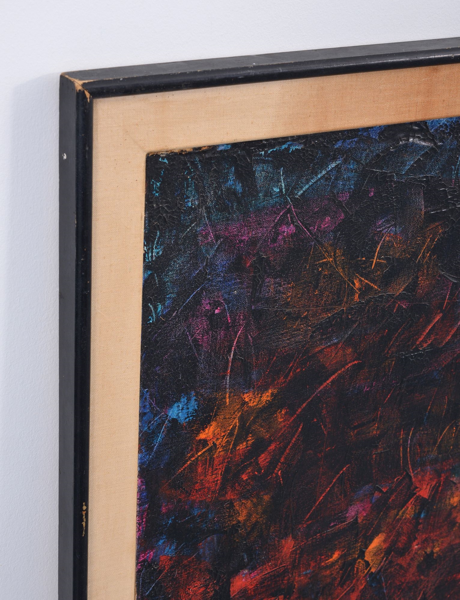 Stanley Landsman | Stanley Landsman Abstract Painting (1962) | MutualArt