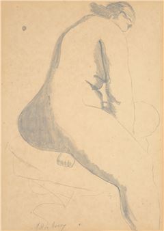 Milton Avery Drawing - Milton Avery