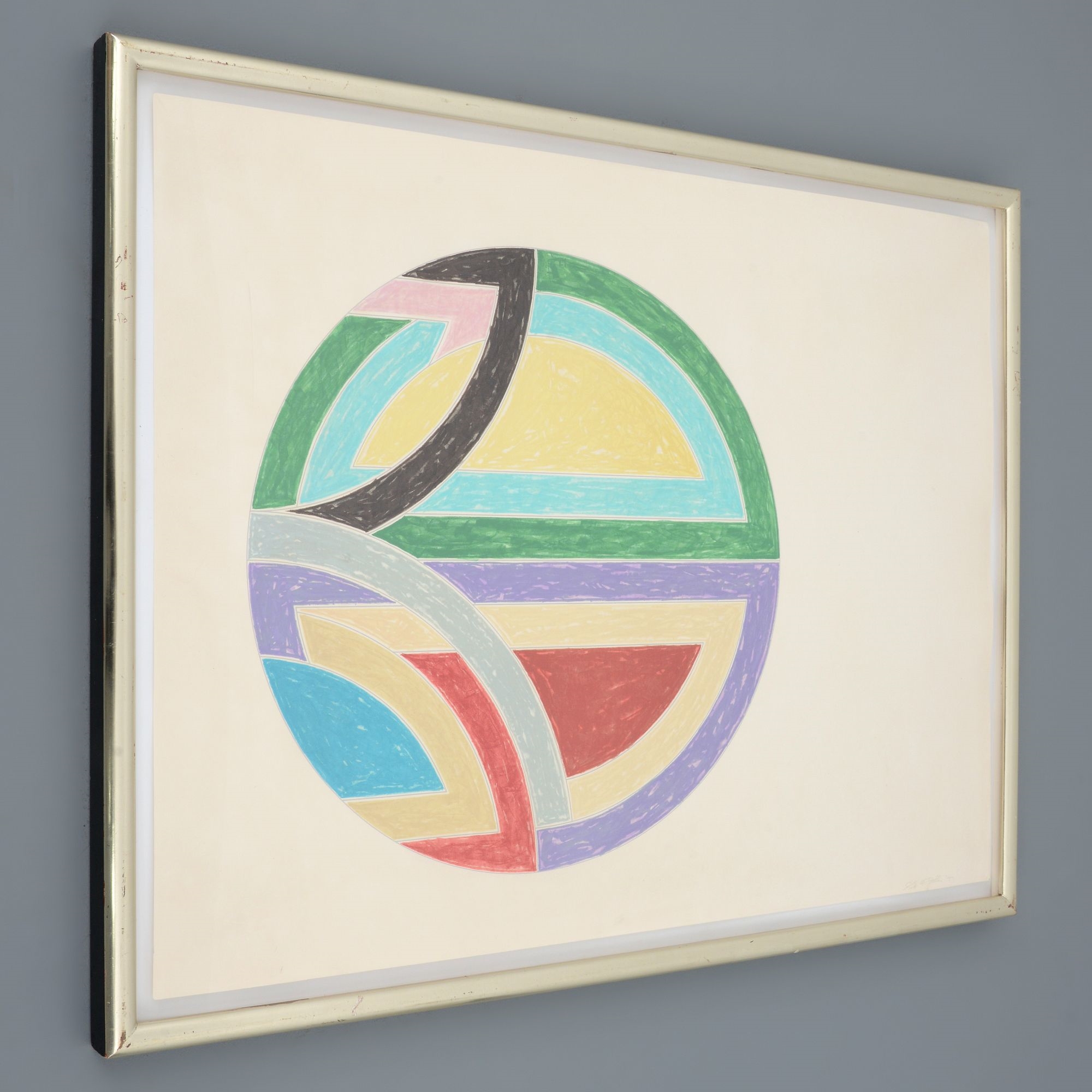 Artwork by Frank Stella, Frank Stella SINJERLI VARIATION I Print, Made of lithograph and screenprint