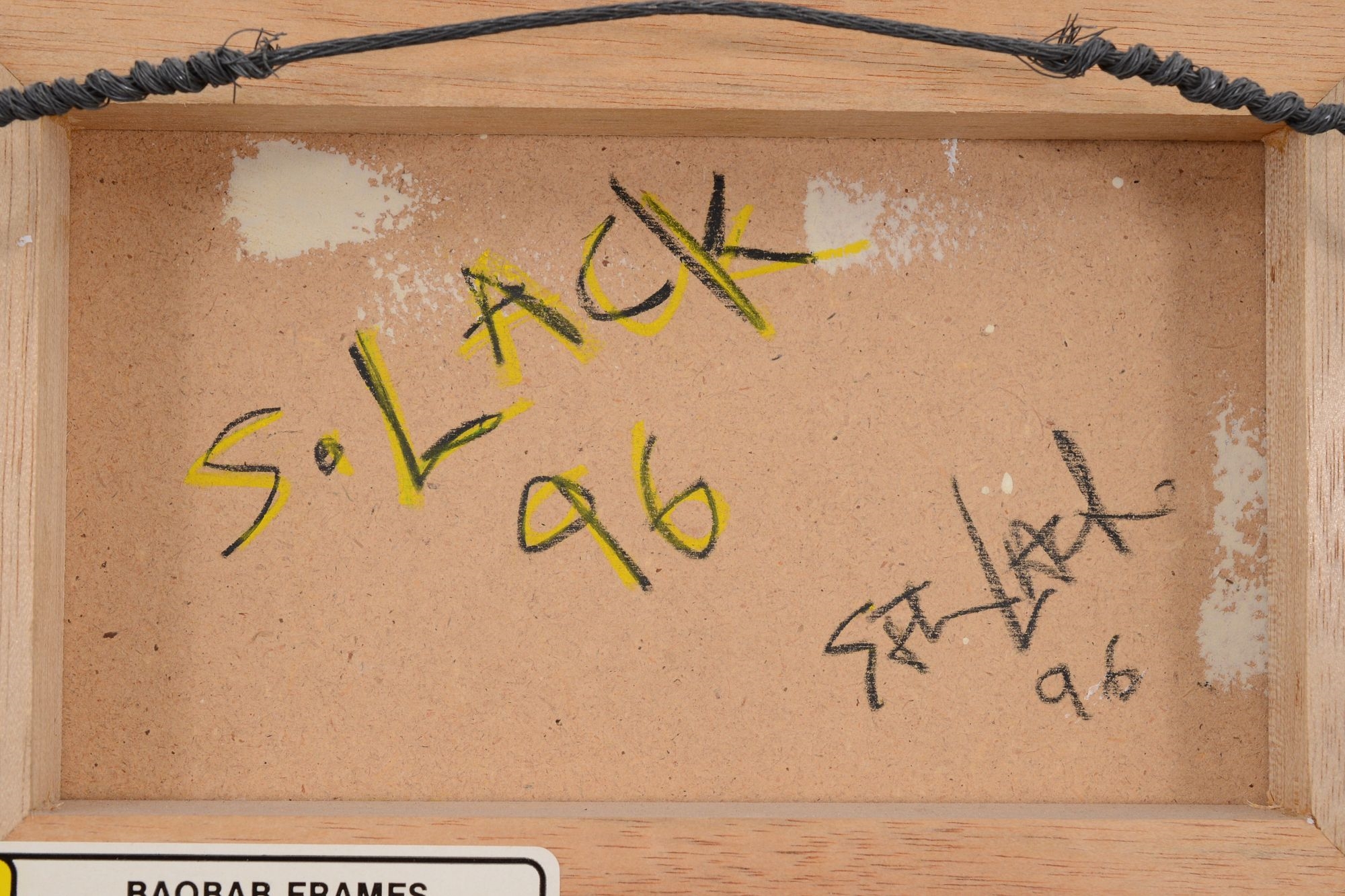 Stephen Lack | Stephen Lack Painting (1996) | MutualArt