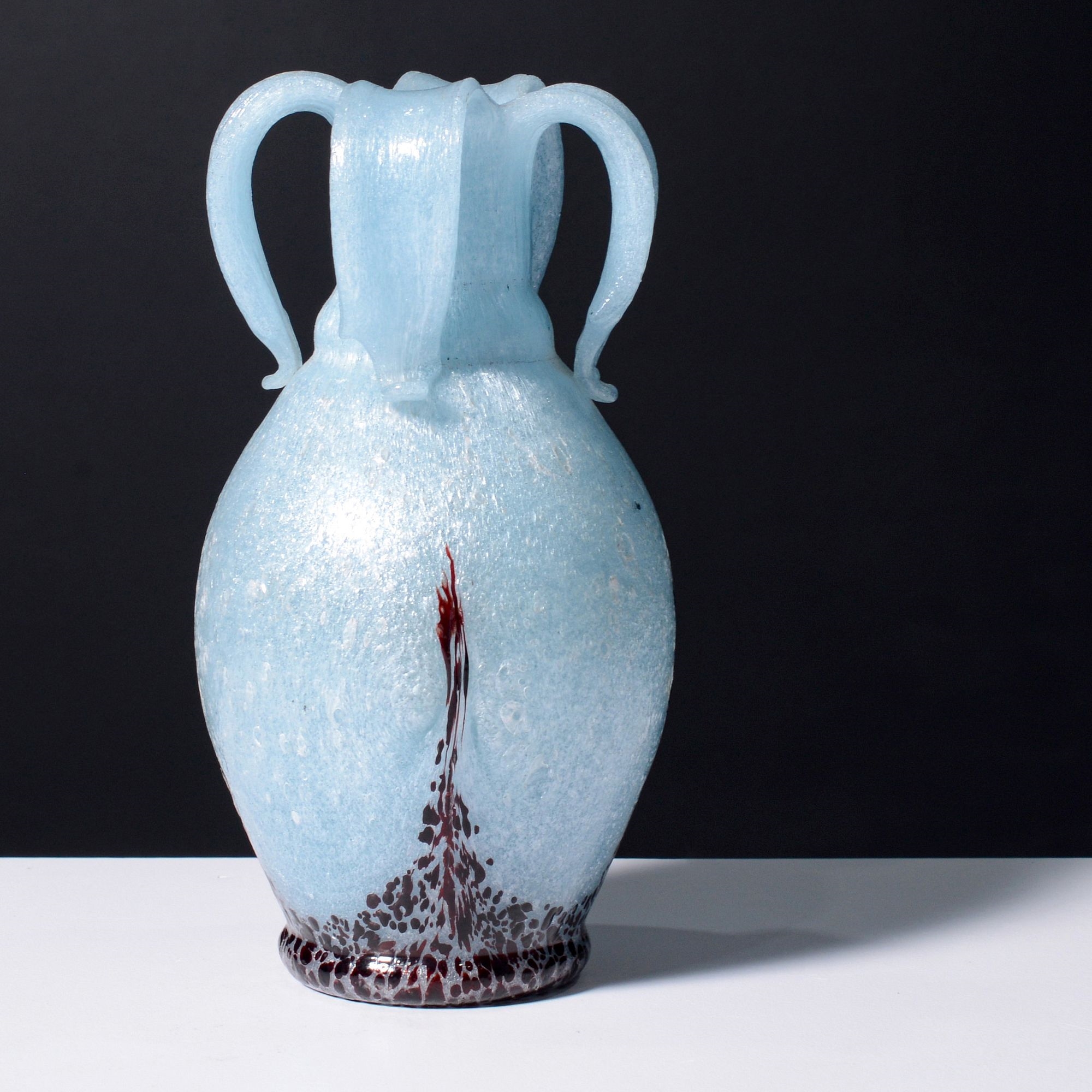 Artwork by Emanuel Beránek, Emanuel Beranek PULEGOSO Vase, Made of glass