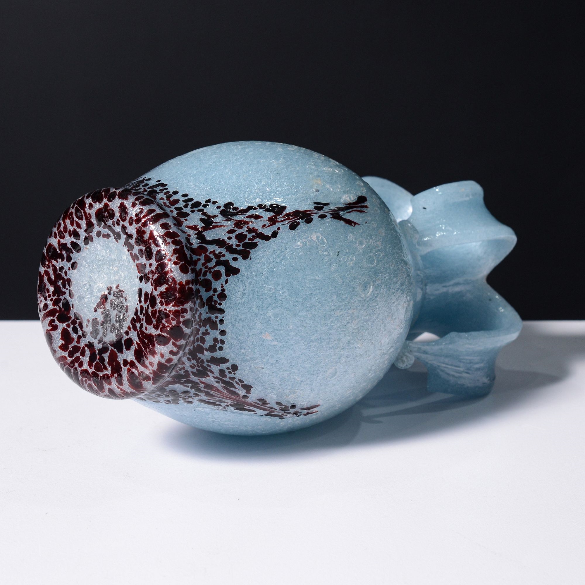 Artwork by Emanuel Beránek, Emanuel Beranek PULEGOSO Vase, Made of glass