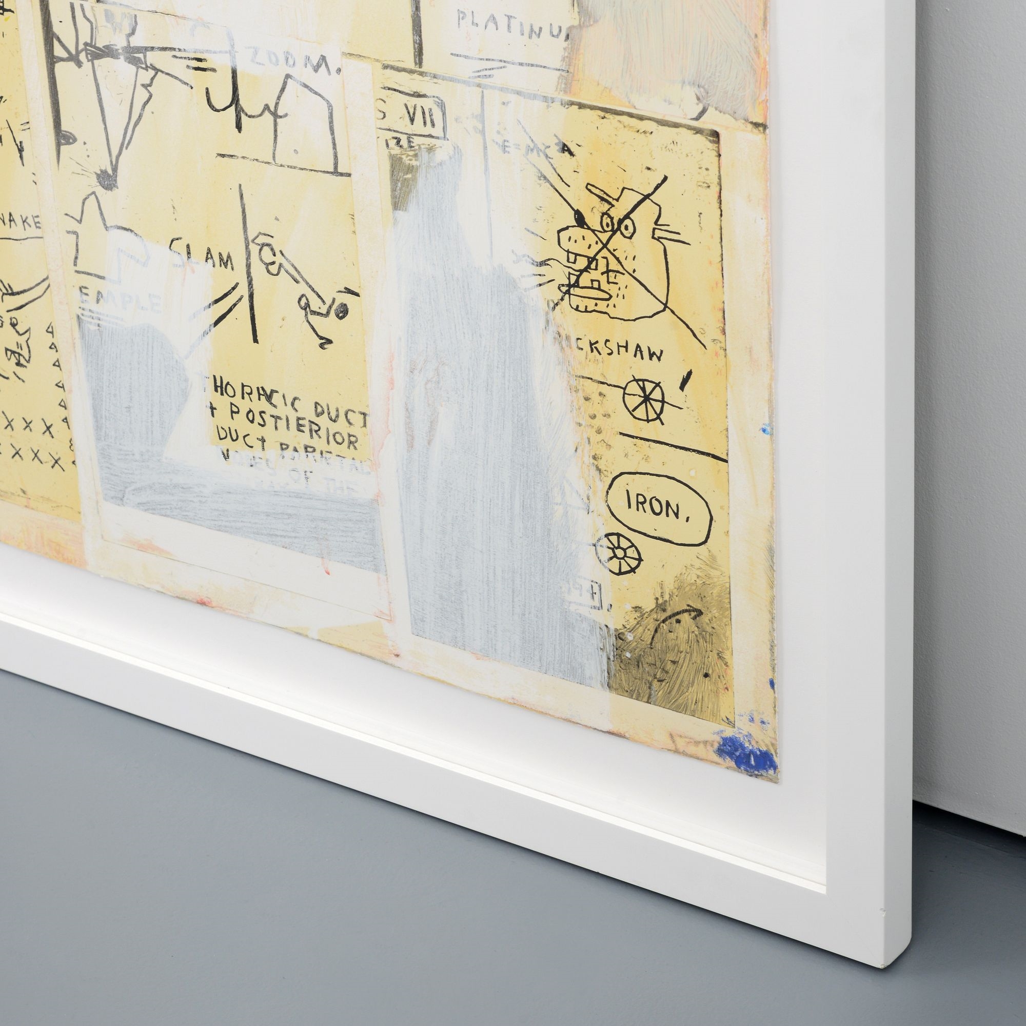 Artwork by Jean-Michel Basquiat, Jean-Michel Basquiat Estate ODOURS OF PUNT Screenprint, Made of screenprint