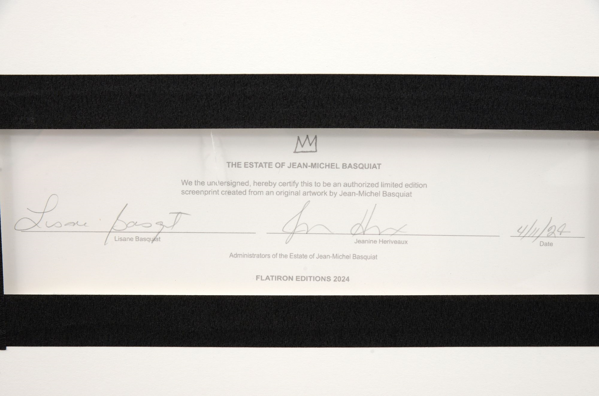 Artwork by Jean-Michel Basquiat, Jean-Michel Basquiat Estate ODOURS OF PUNT Screenprint, Made of screenprint