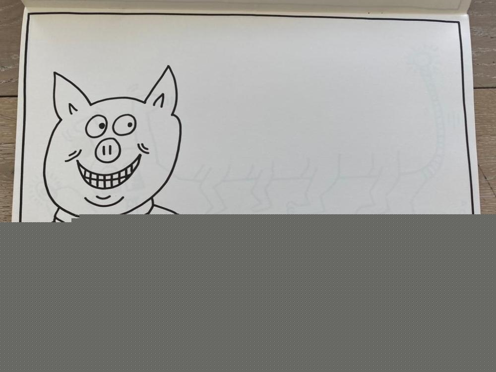 Artwork by Keith Haring, Luna Luna & Poetic Extravaganza, Made of mixed media, pop-up carousel folder / print