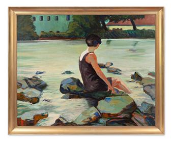 U vody (velký formát) - Marta Rožánková-Drábková