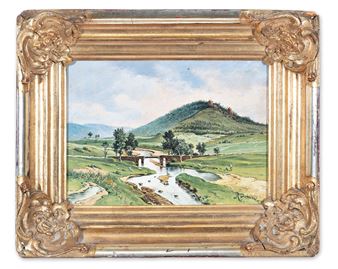 Krajina s potokem - Bohumír Roubalík