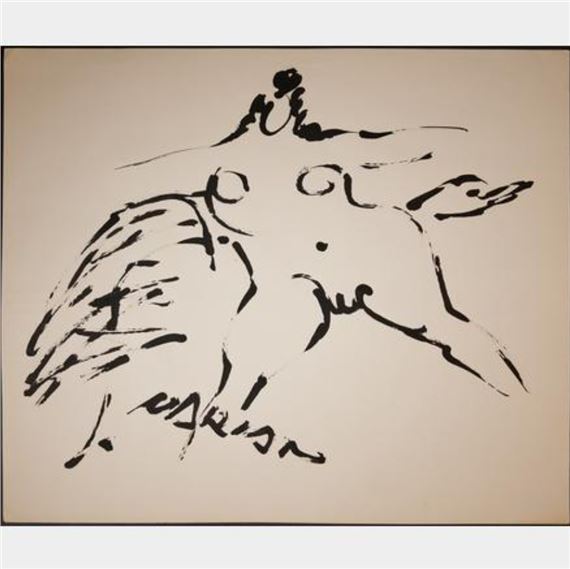 Leda and the Swan by Reuben Nakian, 1962