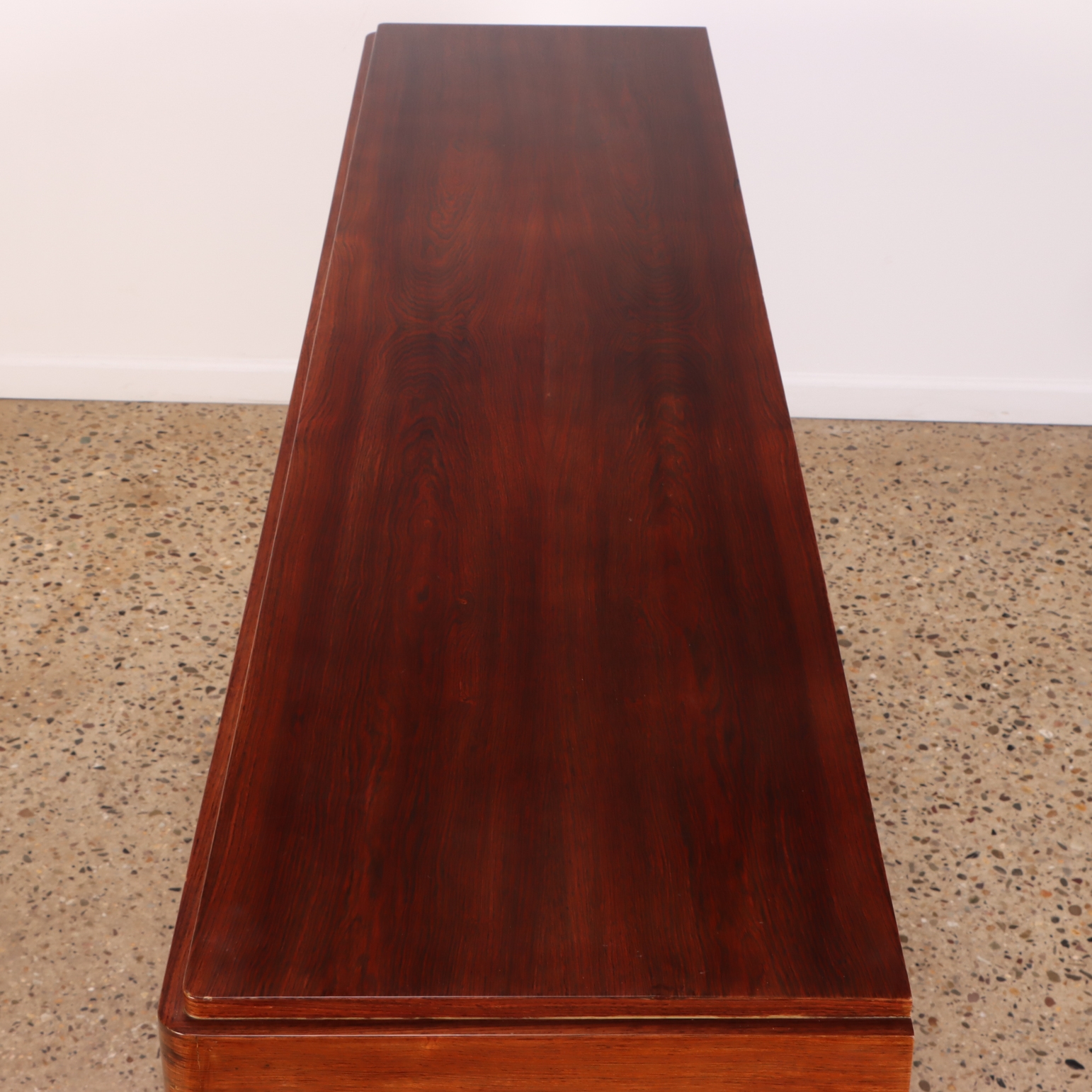Artwork by Jules Leleu, Brazilian rosewood sideboard or buffet by, Made of brazilian rosewood