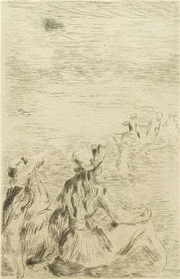 Auguste Renoir | Figures on the Beach | The Metropolitan Museum of Art