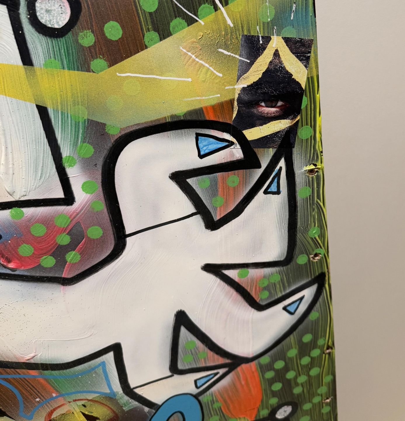 Artwork by Thomas Iser, THOMAS ISER, Made of Aerosol on wood