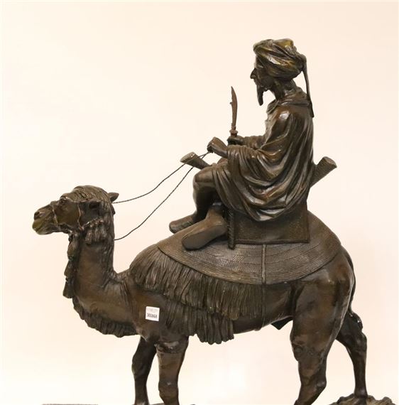 A. Leonard | Arab riding a camel | MutualArt