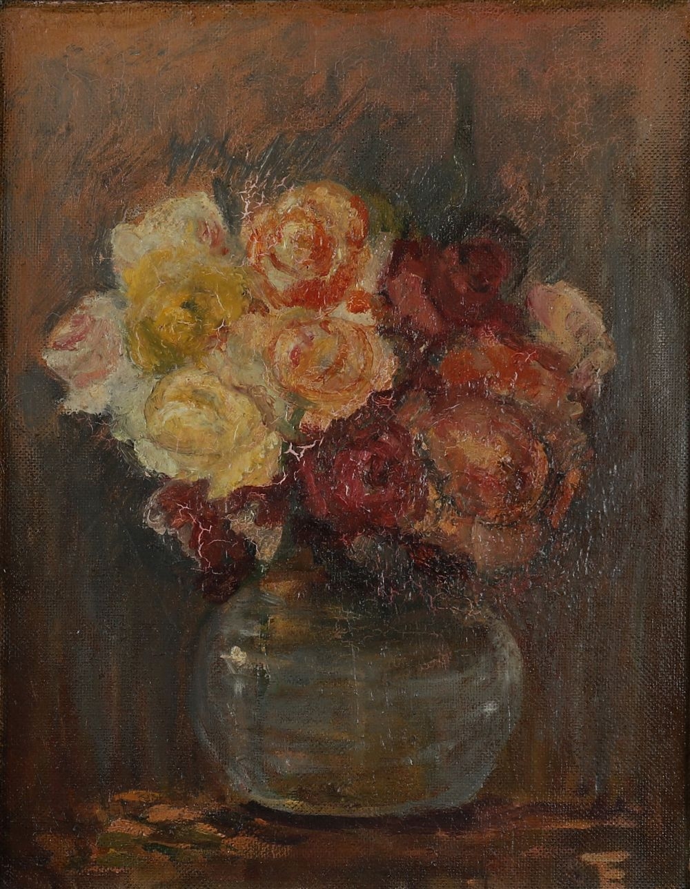 English School, 19th Century | Still life of roses (19th Century ...
