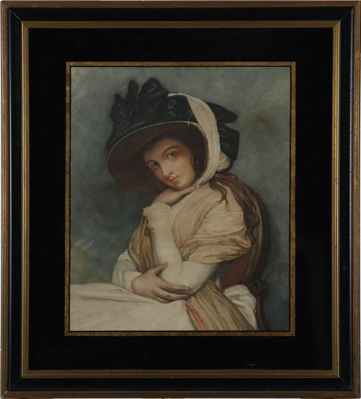Portrait of Emma by George Romney, 18th-Century