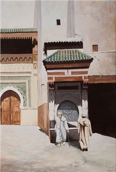 Scène de rue - Mohammed Omar Khalil