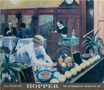THE METROPOLITAN MUSEUM OF ART - TABLES FOR LADIES - Edward Hopper