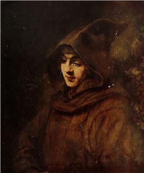TITUS IN A MONK HABIT - Rembrandt van Rijn