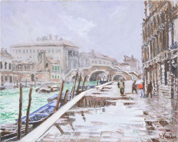 Cannaregio River by Giorgio Venerio