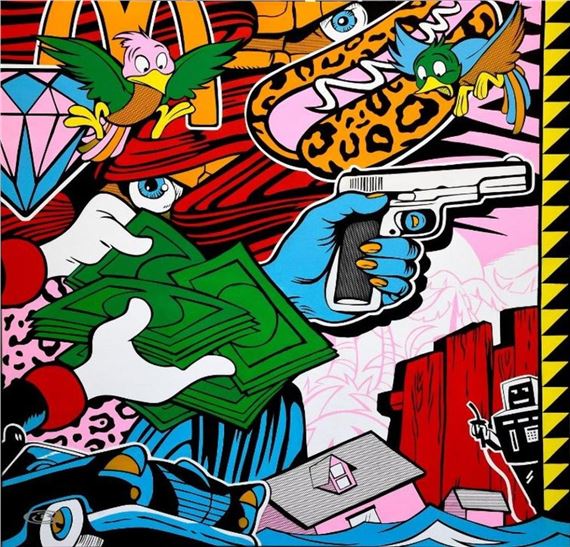 Benjamin Roubaud | Benjamin Capdevieille - Hotdog Money | MutualArt