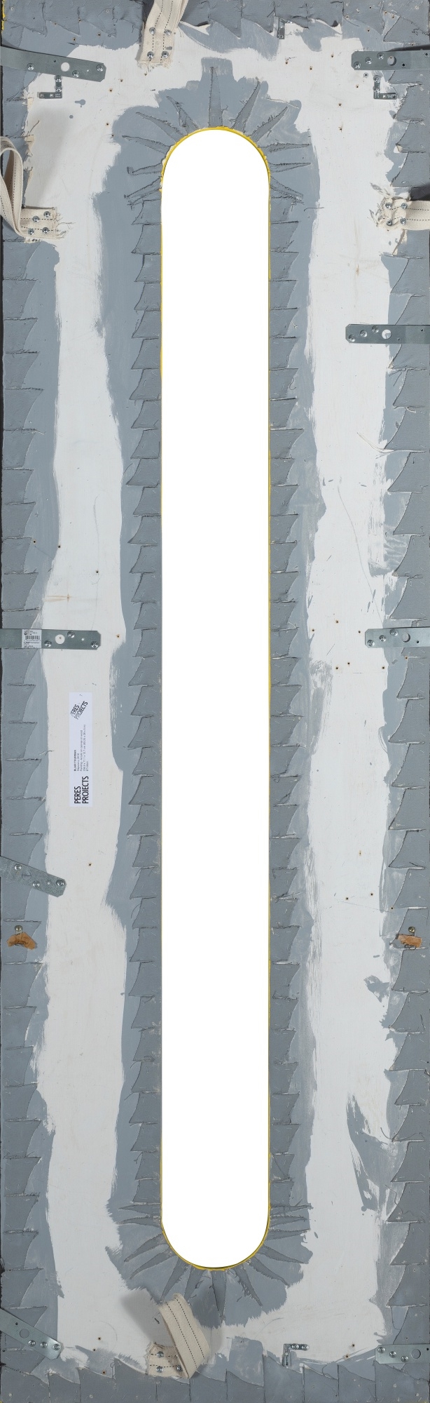 Artwork by Blair Thurman, Rapunz-o, Made of acrylic on canvas on wood