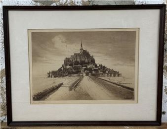 Lucy Garnot Engraving - Lucy Garnett