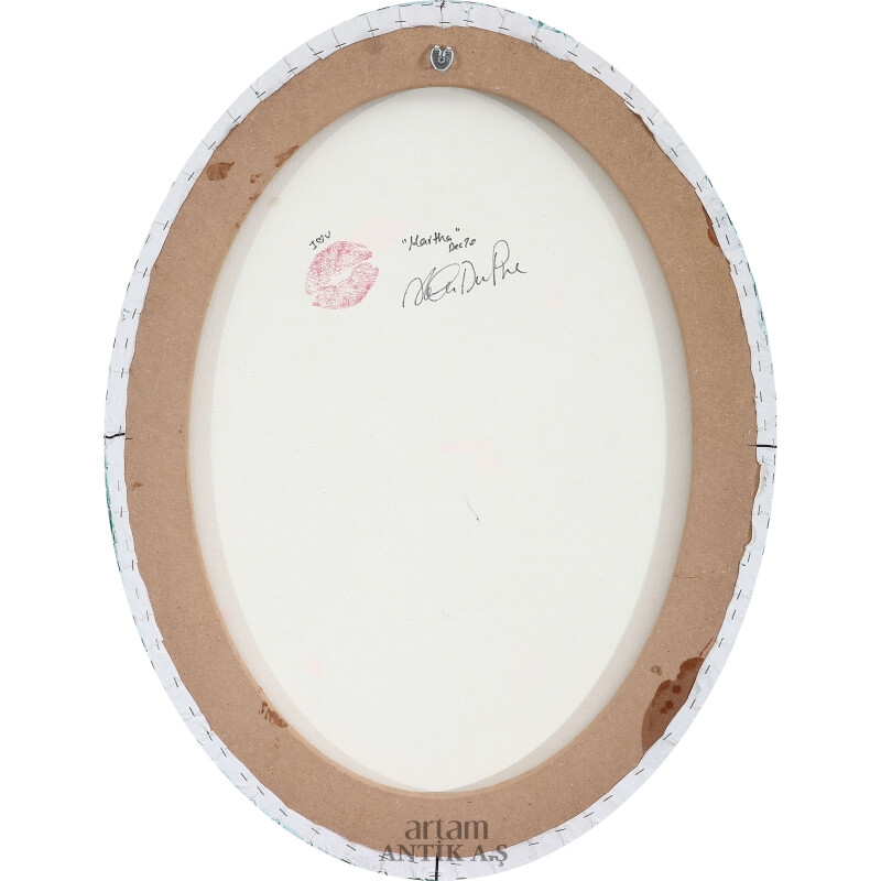 Artwork by Pinar Du Pre, Martha, Made of mixed media on canvas