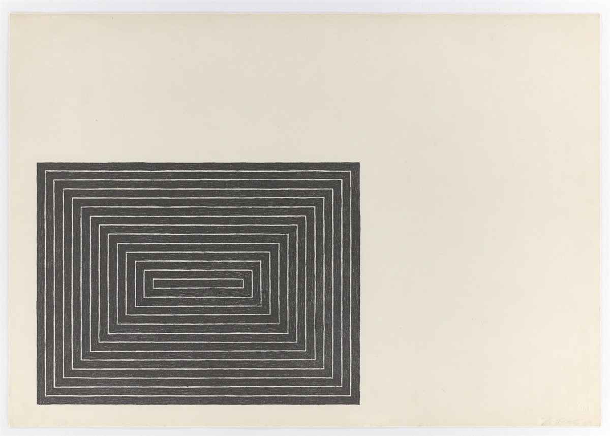 Artwork by Frank Stella, Tomlinson Court Park, Made of Lithograph on wove paper