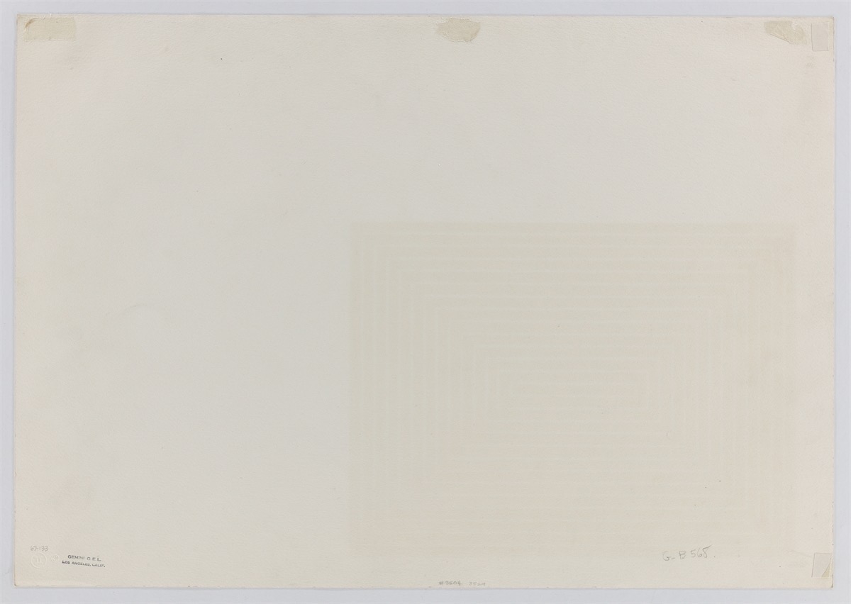 Artwork by Frank Stella, Tomlinson Court Park, Made of Lithograph on wove paper