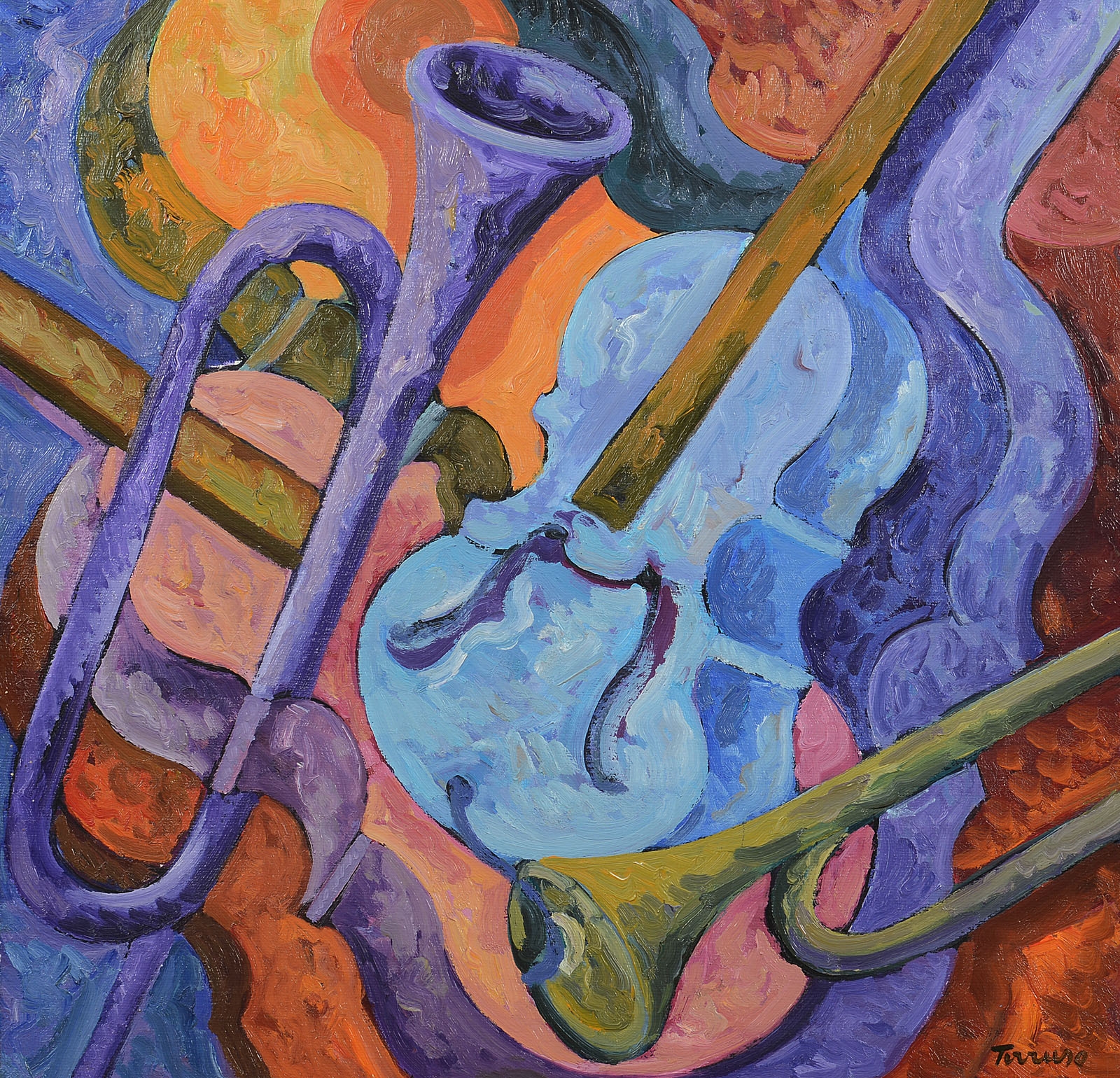 Saverio Terruso | Composition of musical instruments (1990s) | MutualArt