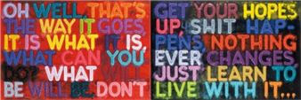 Oh Well - Mel Bochner