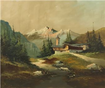 Alpine Mountain Landscape - T. Mari