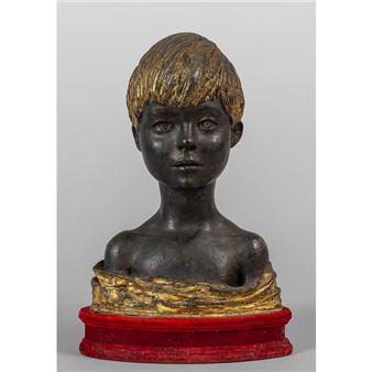 Busto di bambino - Antonio Lucarda