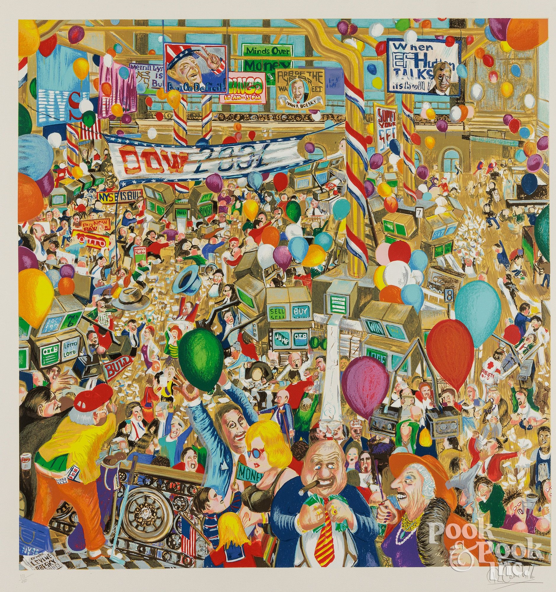 Robert Cenedella | Ten Robert Cenedella lithographs | MutualArt
