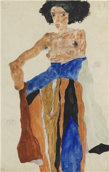 Egon Schiele: Portraits on Paper - Omer Tiroche Gallery, London