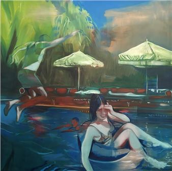 Kate Gottgens: Darkening Dusk - Maruani Mercier, Knokke Kustlaan