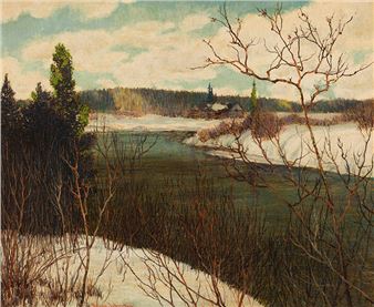 Deep Waters of Spring - Frank Hans Johnston