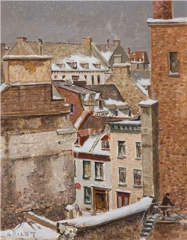 Old Houses, Quebec - Robert Pilot