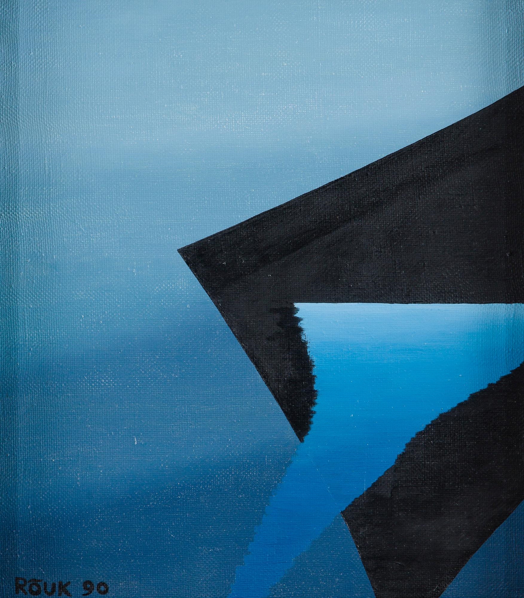 Artwork by Andrus Rõuk, Ruum, Made of Oil on canvas