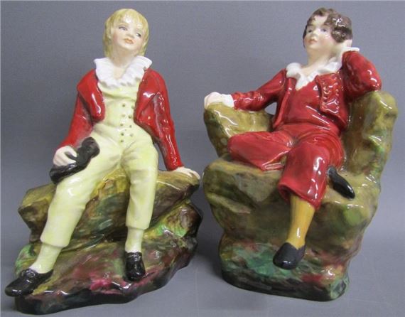 Reg Johnson | Sir George Sinclair as a boy' and 'The red boy after Sir ...