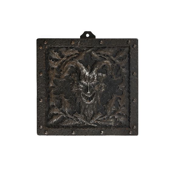 Plaque depicting a satyr - Cornelio Ghiretti