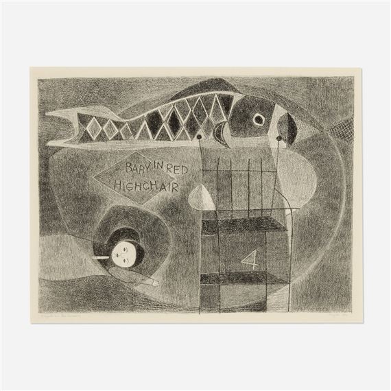 Objects in the Nursery by Miyoko Ito, 1950