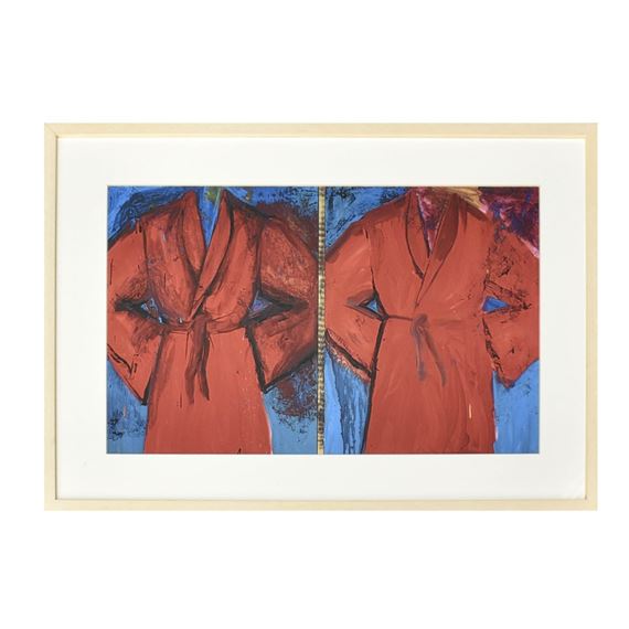 Jim Dine | Two Red Robes | MutualArt
