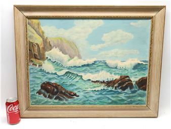 Seascape Painting - Bessie Hoover Wessel