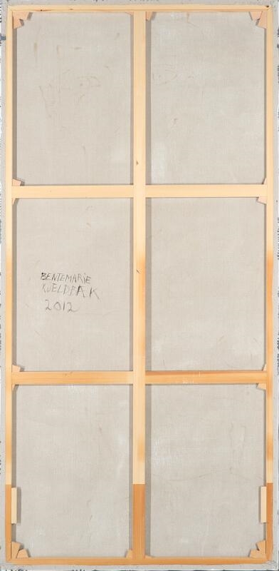 Artwork by Bentemarie Kjeldbaek, Untitled, Made of Oil on canvas